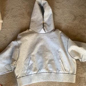 Cropped Nike hoodie